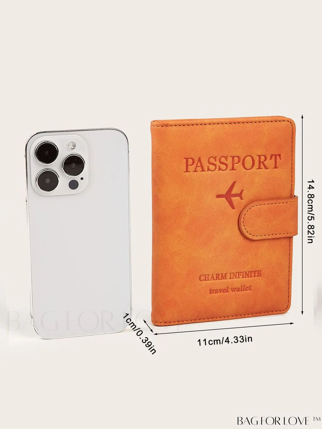 BagForLove - Travel Passport Wallet with RFID Blocking for Secure Protection