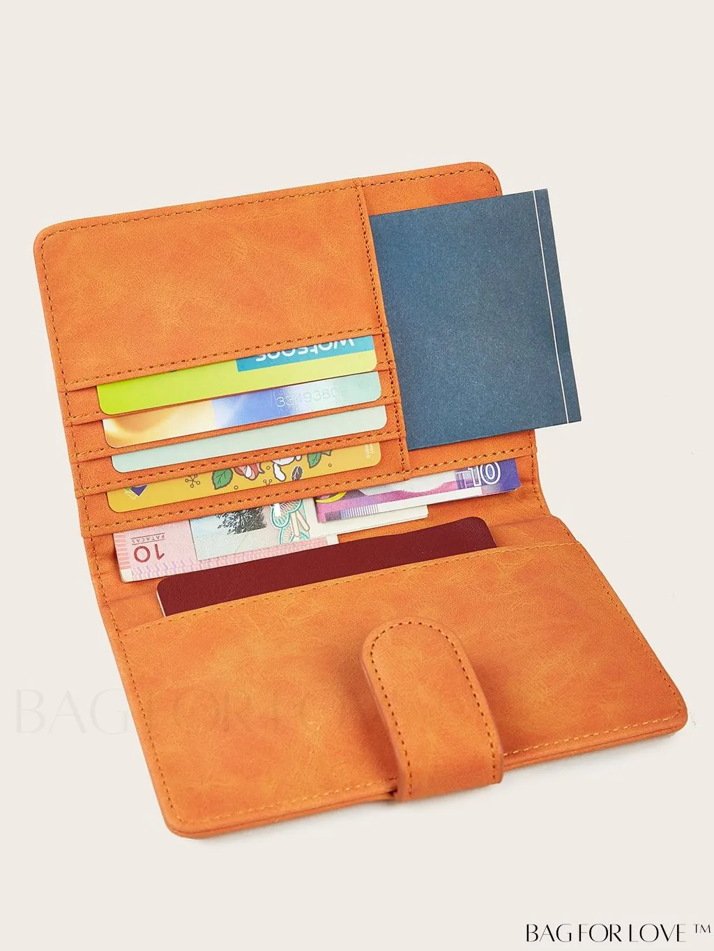 BagForLove - Travel Passport Wallet with RFID Blocking for Secure Protection