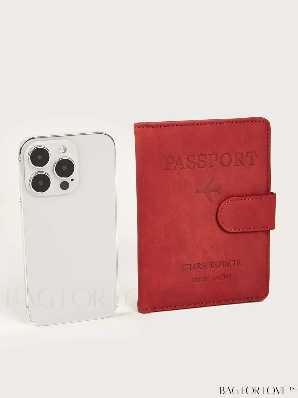 BagForLove - Travel Passport Wallet with RFID Blocking for Secure Protection