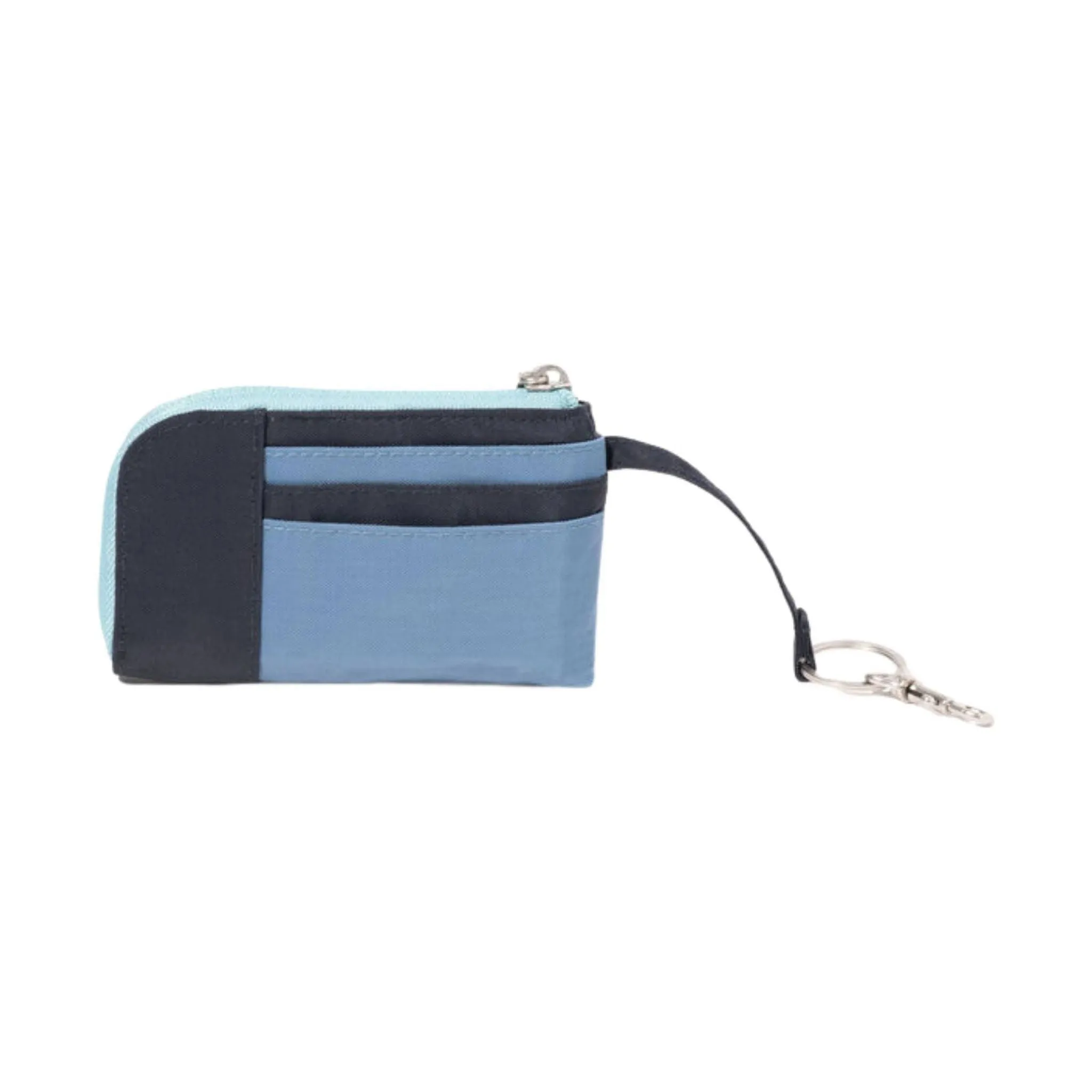 Baggallini RFID Zip Card Case - French Navy Color Block