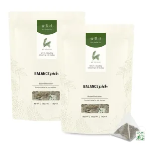 BALANCE PICK Pine Needle Tea Bags 50 Count, Product of Korea 솔잎차 (100 TEA BAGS)