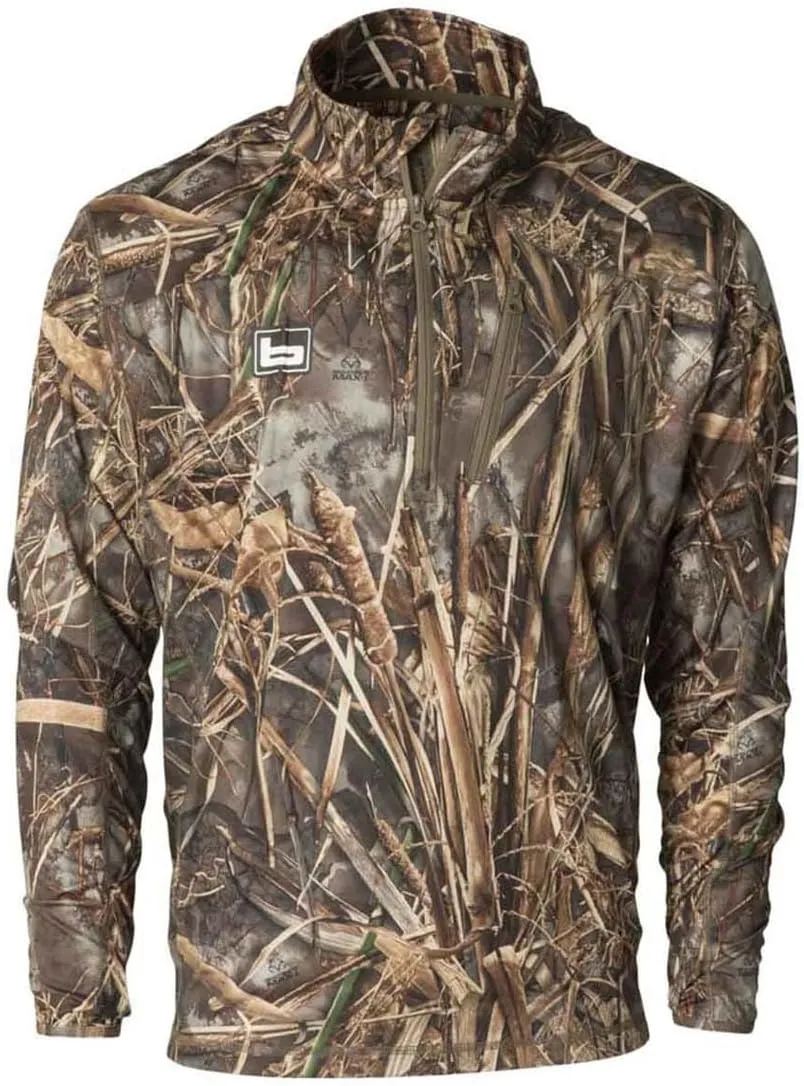 Banded Tec Stalker 1/4 Zip Pullover – Lightweight, Breathable, Moisture-Wicking Hunting Shirt