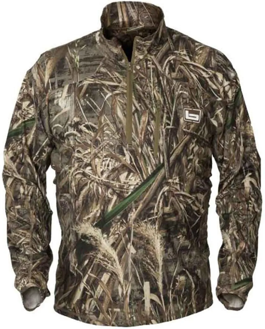 Banded Tec Stalker 1/4 Zip Pullover – Lightweight, Breathable, Moisture-Wicking Hunting Shirt