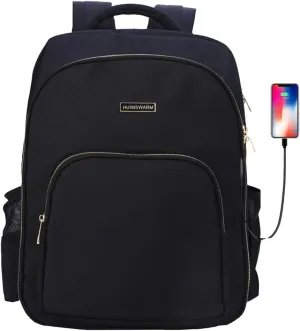 Barber Supplies Bag with USB Port, Portable Barber Clippers Backpack for Clippers and Supplies, Travel Hairstylist Clipper Organizer Bag for Barber