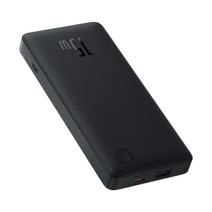 Baseus Airflow Lite Power Bank 10000mAh 15W (Comic Black) (P10067500123-00)