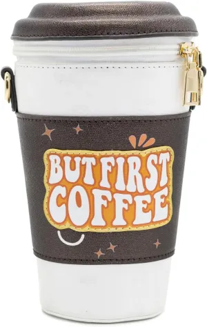 Bewaltz PU Leather with Adjustable Strap Snack and Desserts Themed Handbag