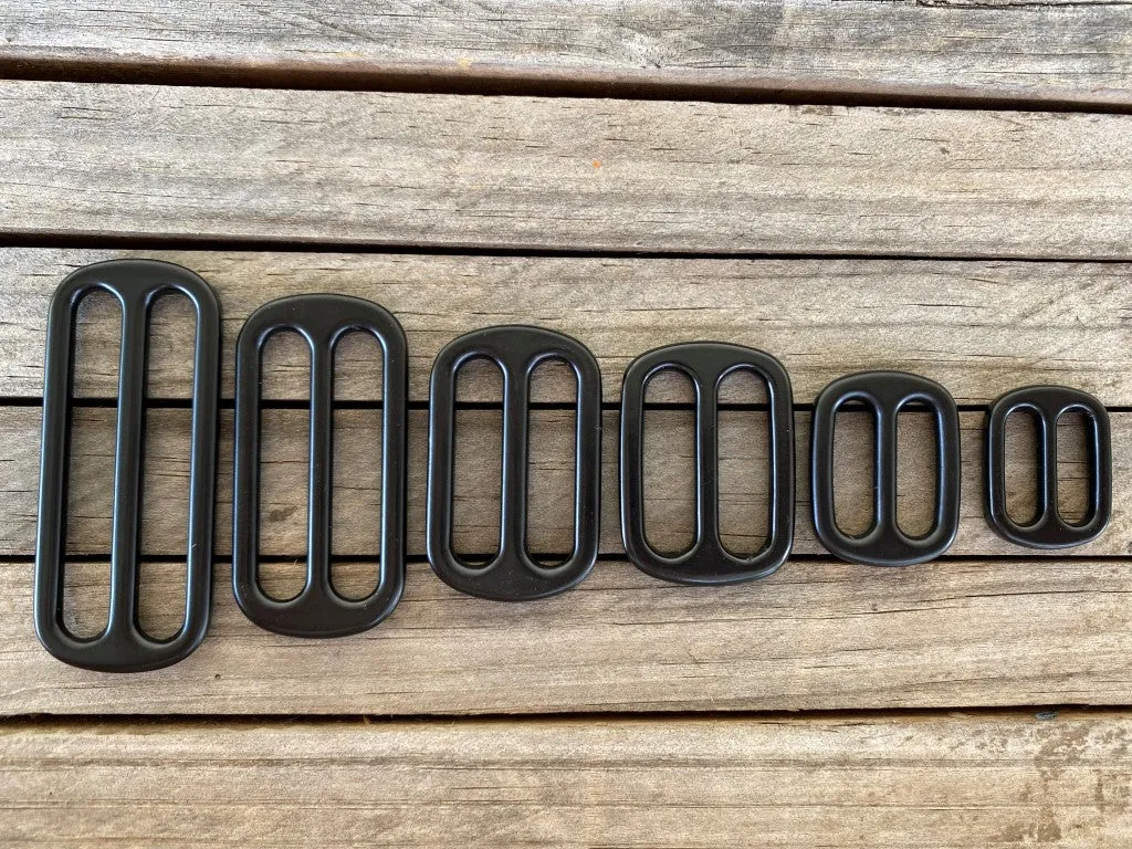 Black Metal Tri Glide – Multiple Sizes, Matte Finish