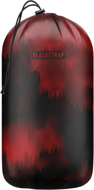 BlackStrap Stuff Sacks (2L, 7L, 12L Sizes), Draw Cord Opening, Compression Bags Made From 100% Upcyced Fabric, Glitch Lava