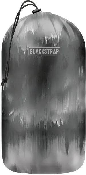 BLACKSTRAP Stuff Sacks (2L, 7L, 12L Sizes), Draw Cord Opening, Compression Bags Made from 100% Upcycled Fabric, Glitch Gray 7L