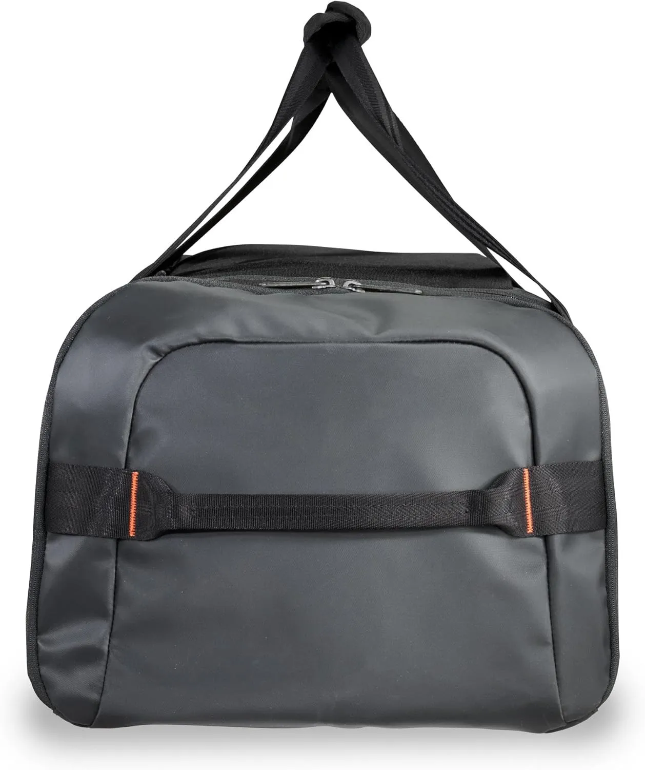Briggs & Riley Large Travel Duffle Bag for Planes & Gym - Carry On Bag for Women & Men, Weekender & Overnight Luggage, Fits Most Overhead Bins, Adjustable Shoulder Strap - ZDX Collection, Black
