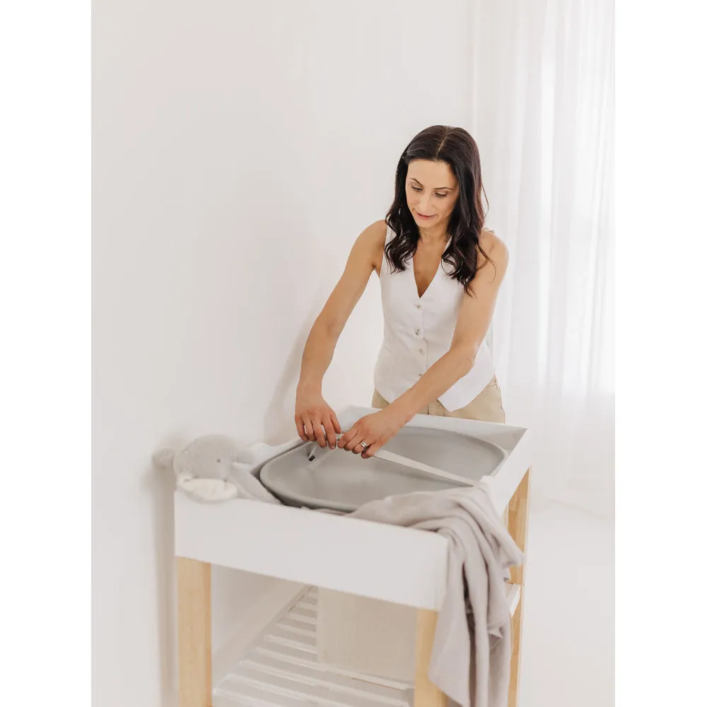 Bubble Baby Changing Mat - Grey