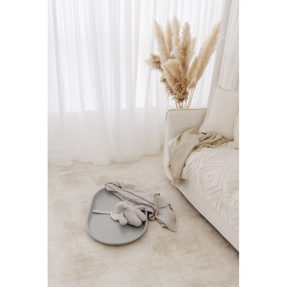 Bubble Baby Changing Mat - Grey