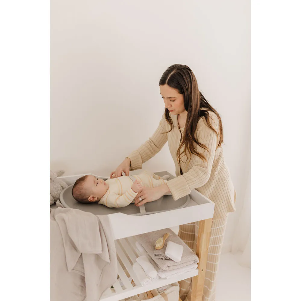 Bubble Baby Changing Mat - Grey