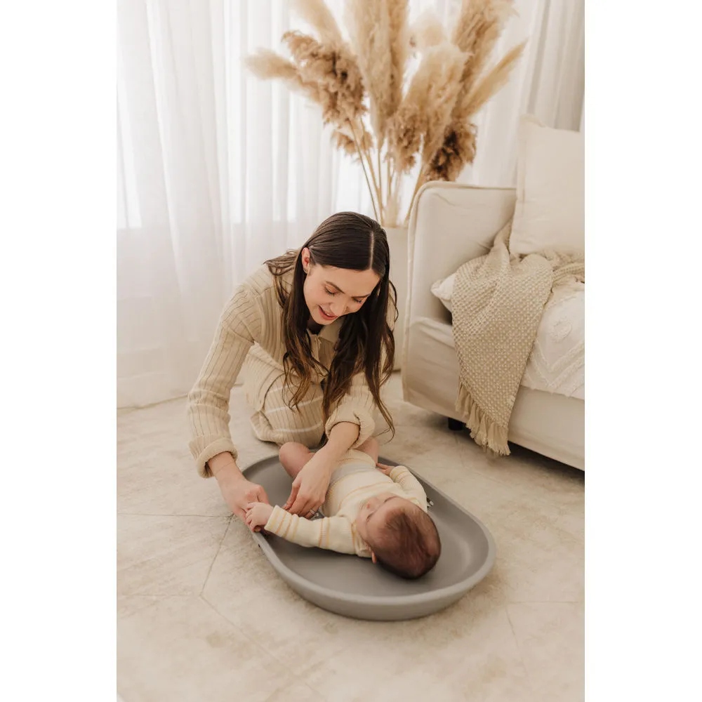 Bubble Baby Changing Mat - Grey