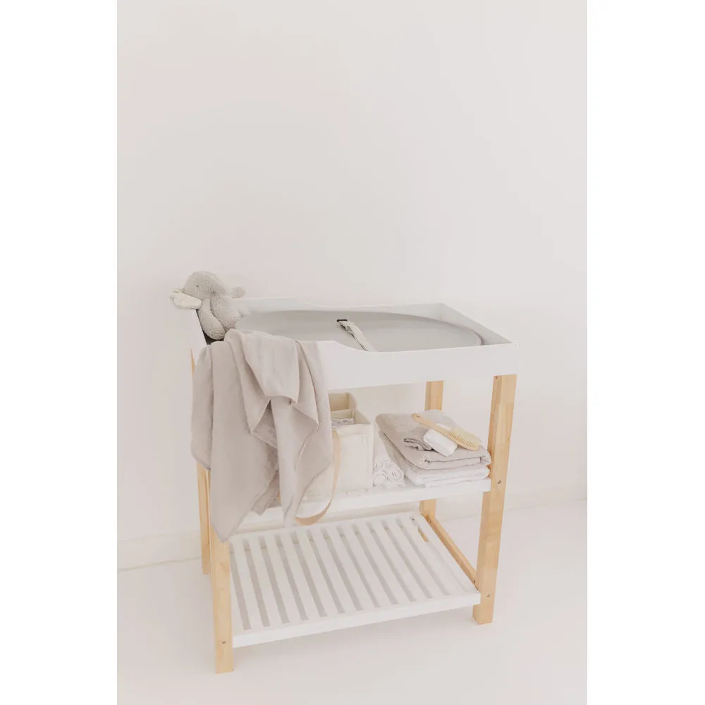 Bubble Baby Changing Mat - Grey