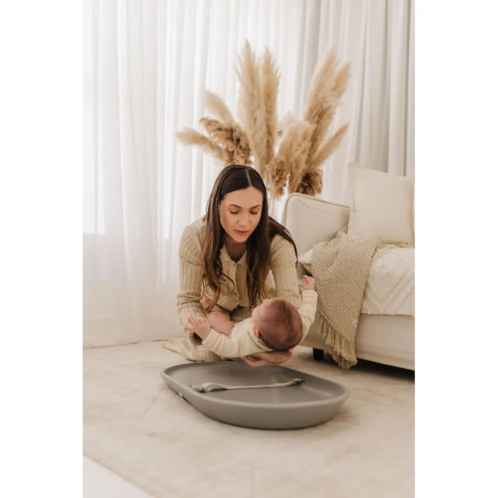 Bubble Baby Changing Mat - Grey