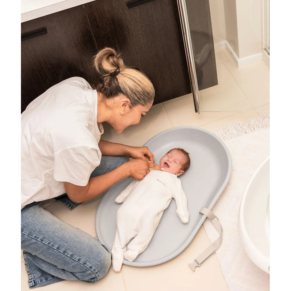 Bubble Baby Changing Mat - Grey