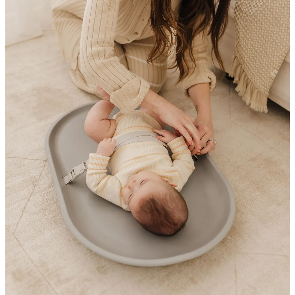 Bubble Baby Changing Mat - Grey