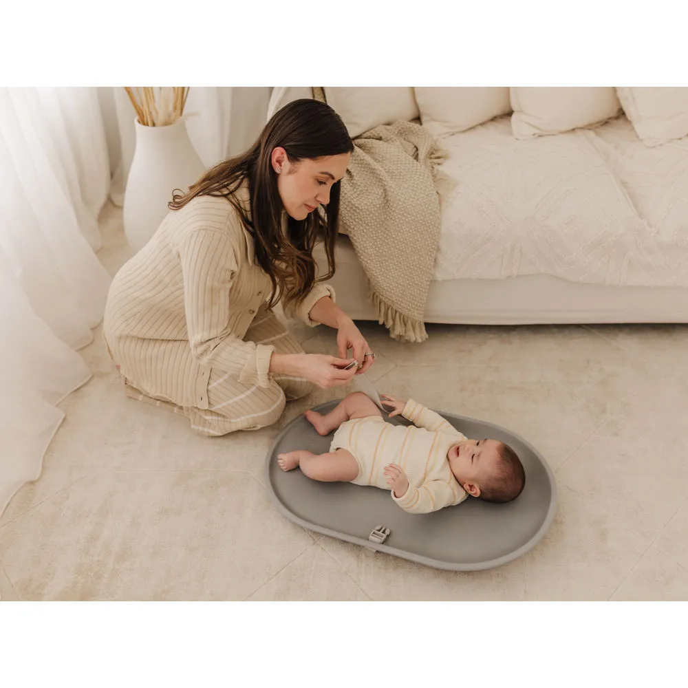 Bubble Baby Changing Mat - Grey