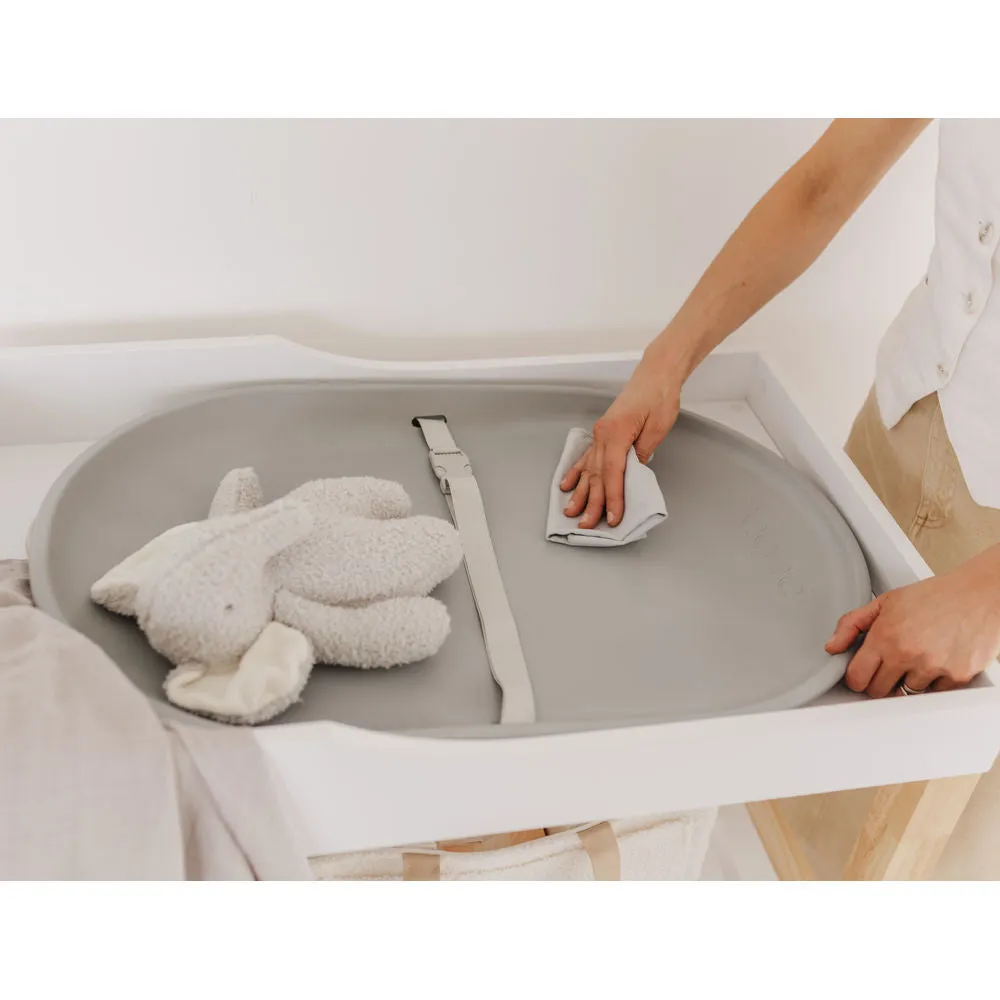 Bubble Baby Changing Mat - Grey