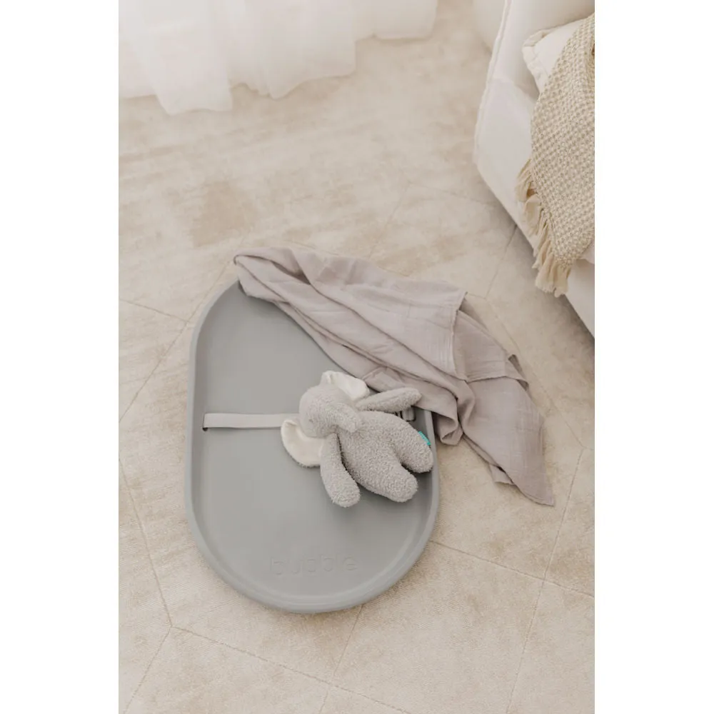 Bubble Baby Changing Mat - Grey