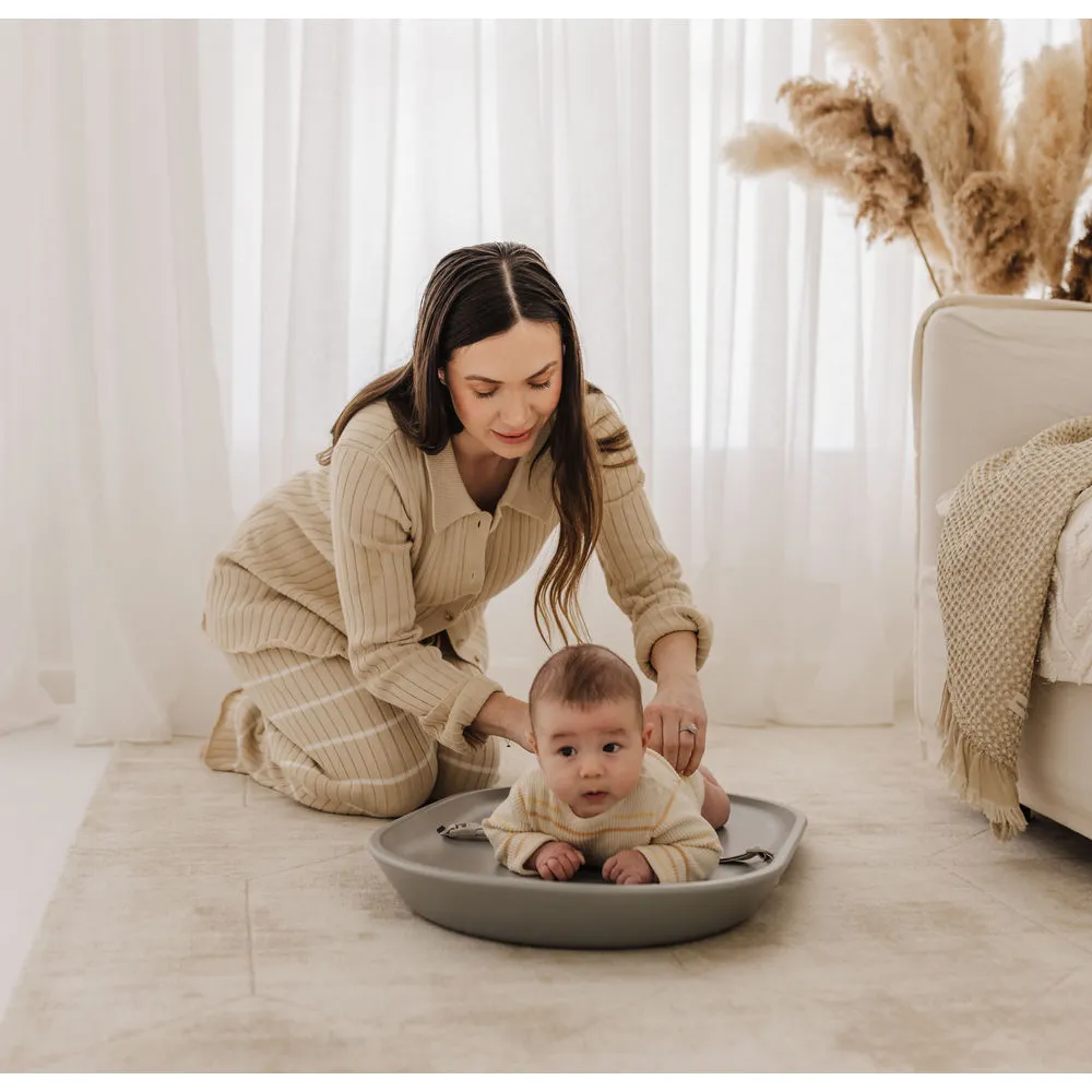 Bubble Baby Changing Mat - Grey
