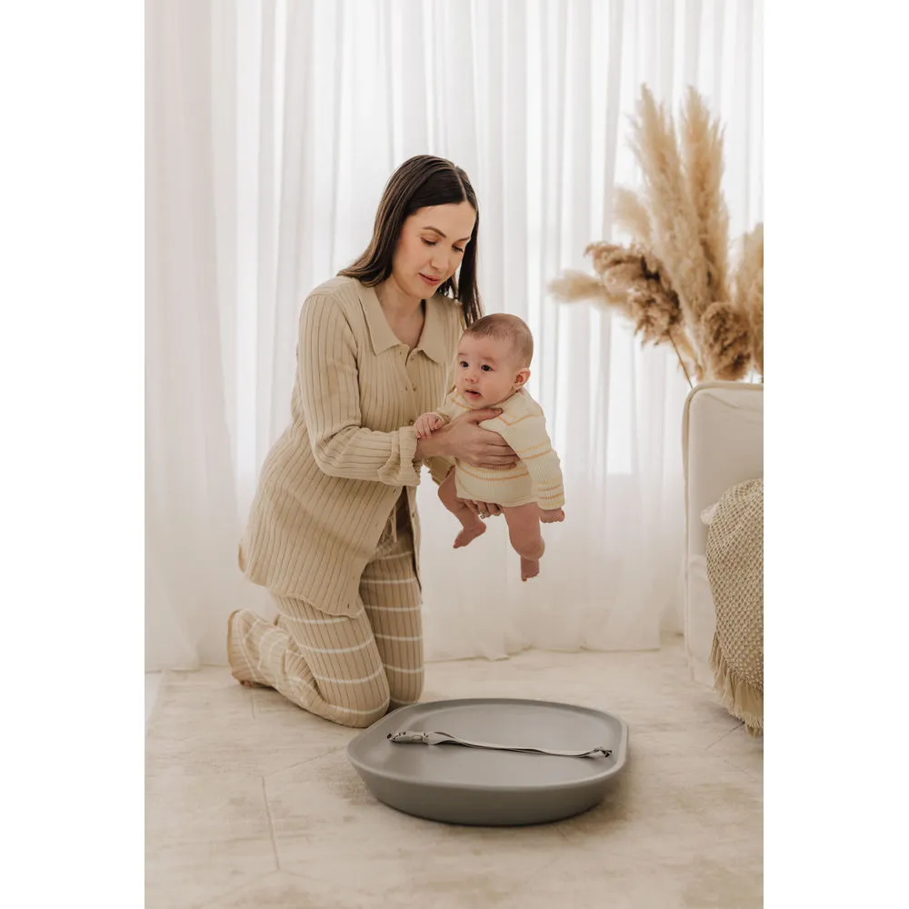 Bubble Baby Changing Mat - Grey