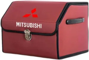 Car Boot Bags for Mitsubishi L200/Lancer/Mirage/Outlander/Pajero, Large Capacity Car Boot Organiser Moisture Proof Storage Bags Storage Accessories,E-Small