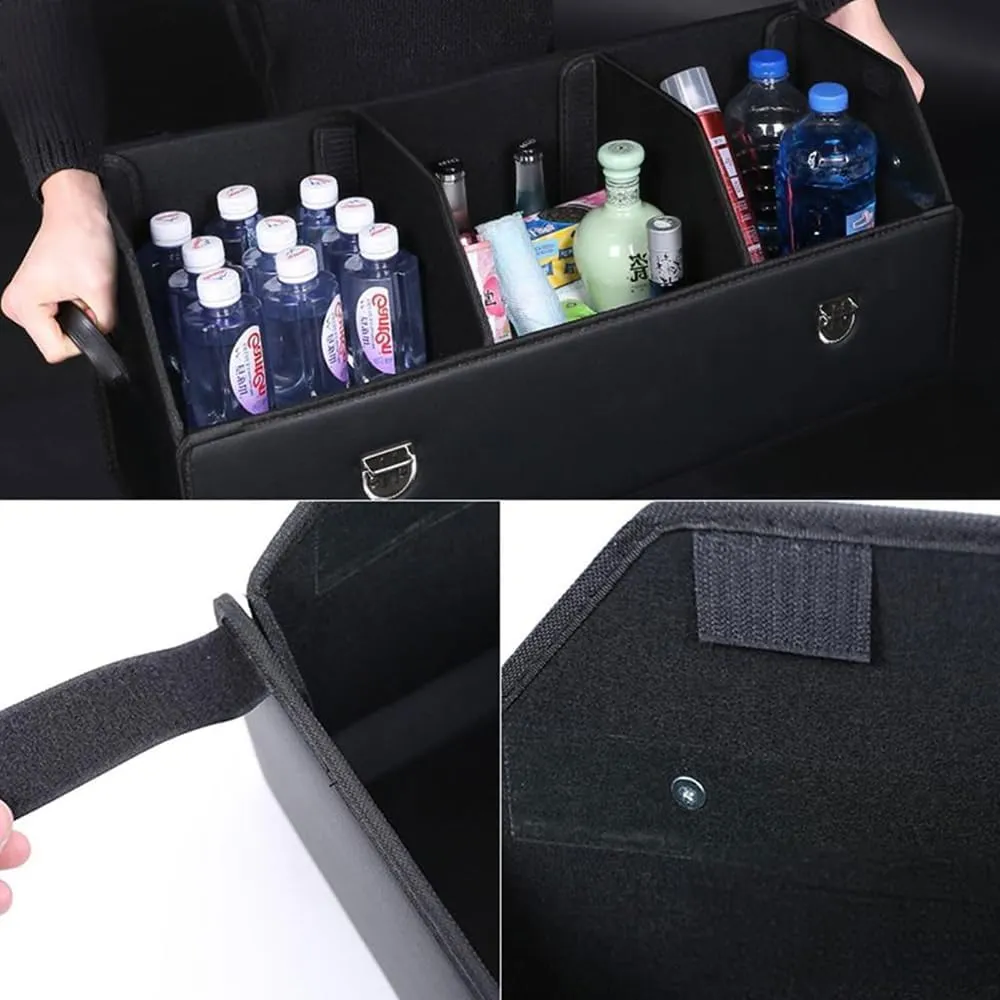 Car Boot Bags for Mitsubishi L200/Lancer/Mirage/Outlander/Pajero, Large Capacity Car Boot Organiser Moisture Proof Storage Bags Storage Accessories,E-Small