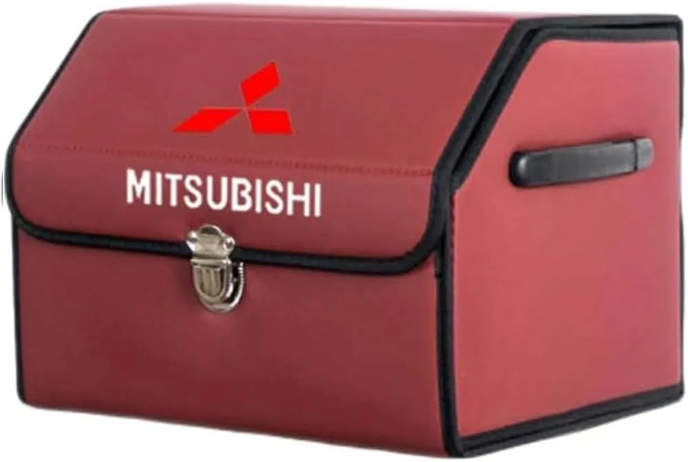 Car Boot Bags for Mitsubishi L200/Lancer/Mirage/Outlander/Pajero, Large Capacity Car Boot Organiser Moisture Proof Storage Bags Storage Accessories,E-Small