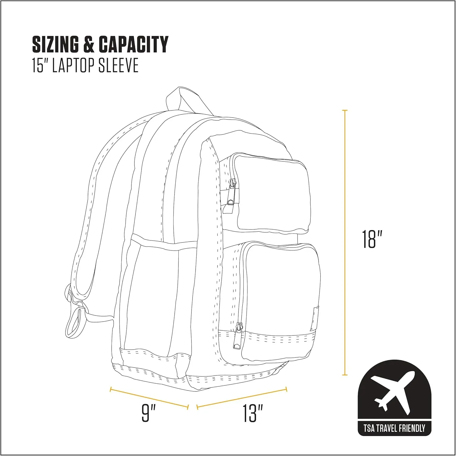 Carhartt 28L Backpack, Durable Pack with Laptop Sleeve and Duravax Abrasion Resistant Base, Everyday Dual Compartment Brown, One Size
