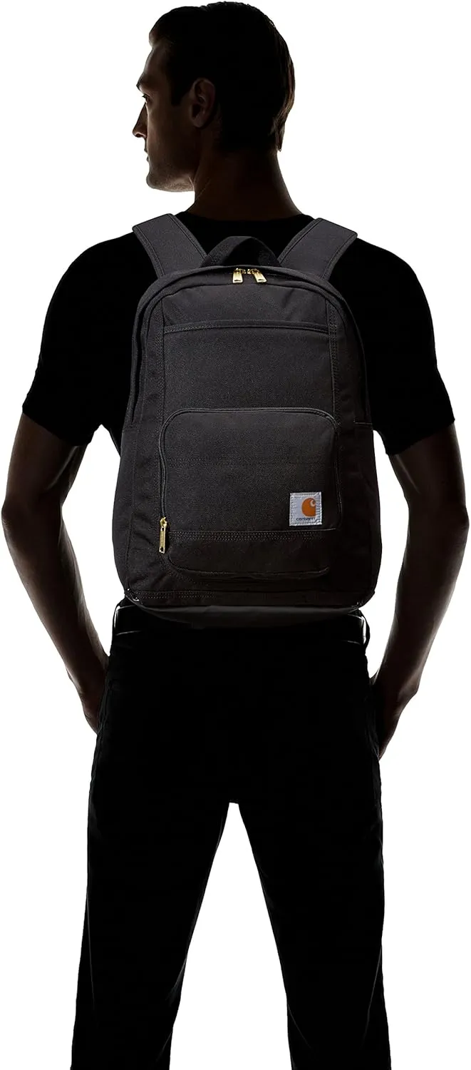 Carhartt Legacy Classic Work Backpack with Padded Laptop Sleeve, Black