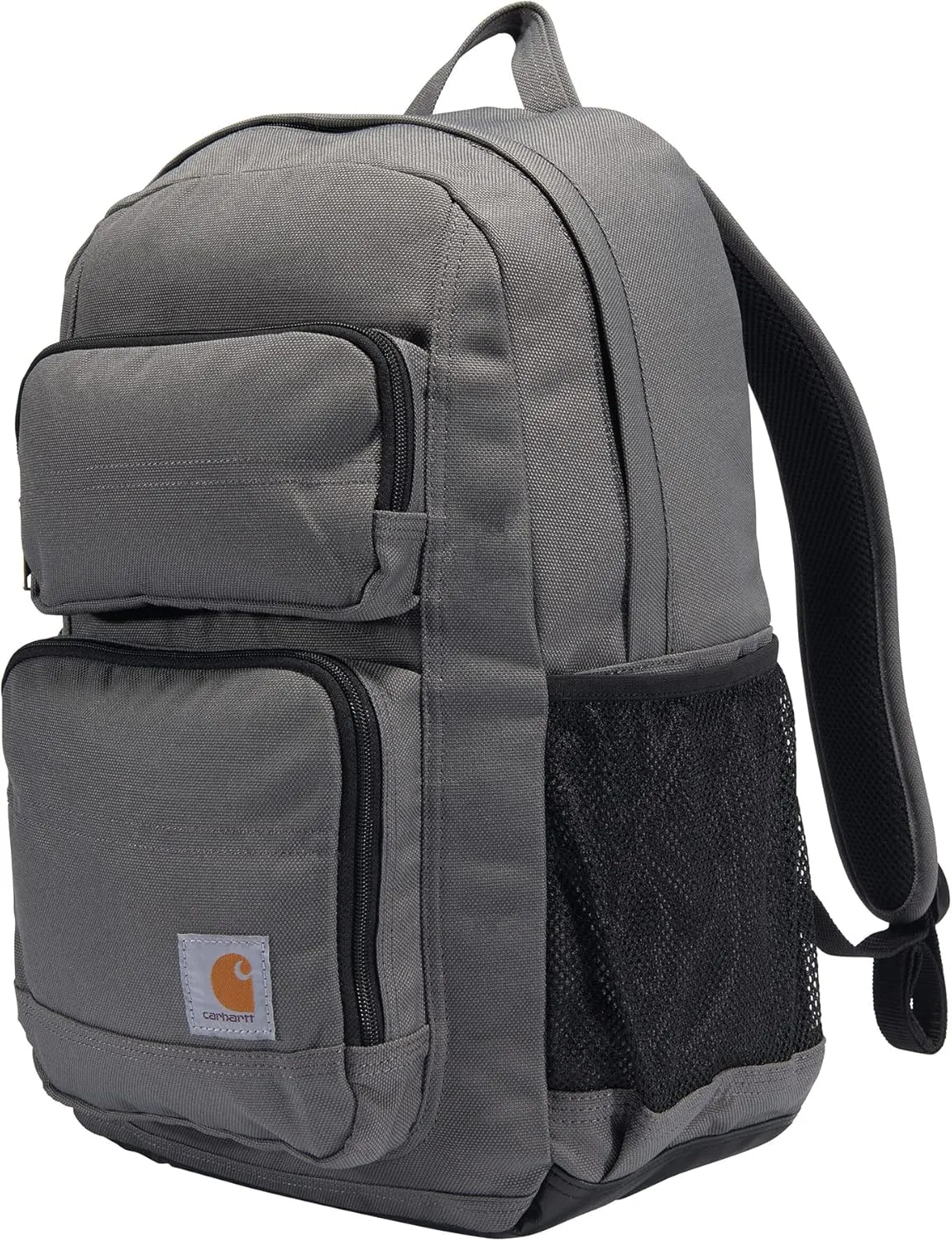 Carhartt Legacy Standard Work Backpack with Padded Laptop Sleeve and Tablet Storage, Grey