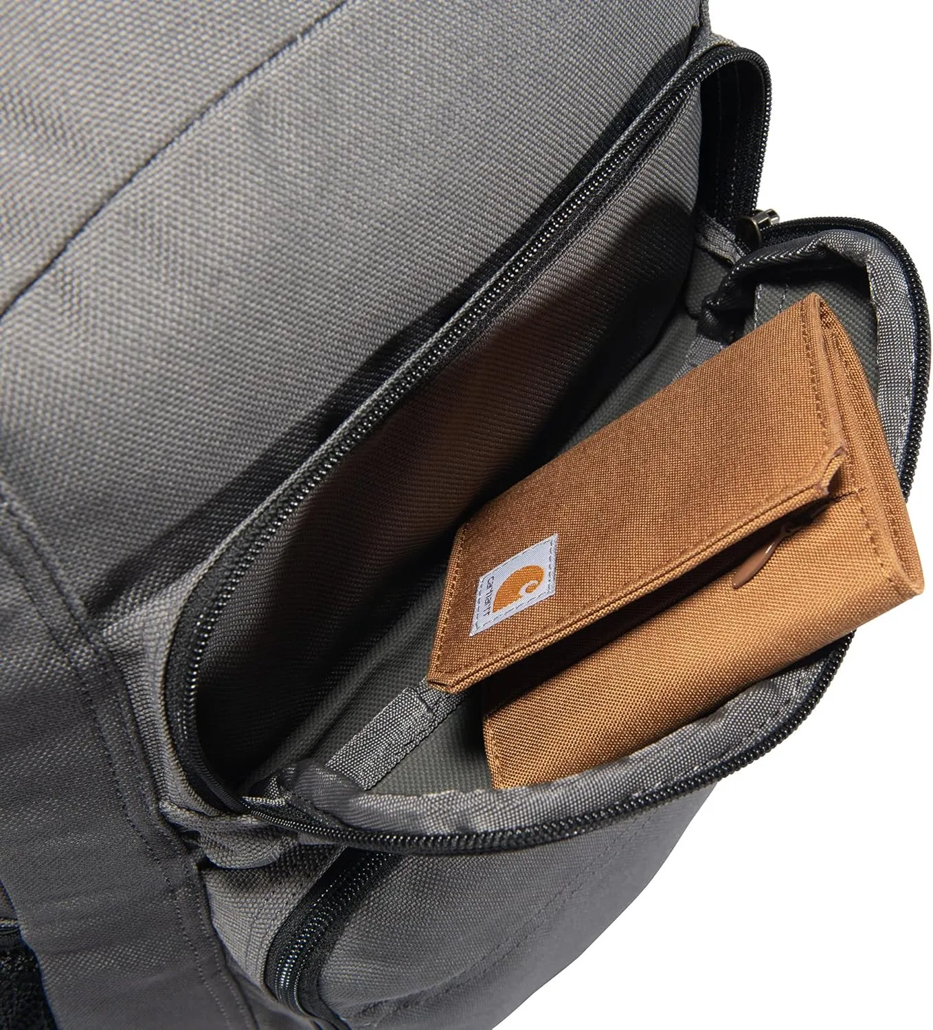 Carhartt Legacy Standard Work Backpack with Padded Laptop Sleeve and Tablet Storage, Grey