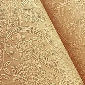 CASHMERE- embossed vegetable tanned natural Double Shoulder