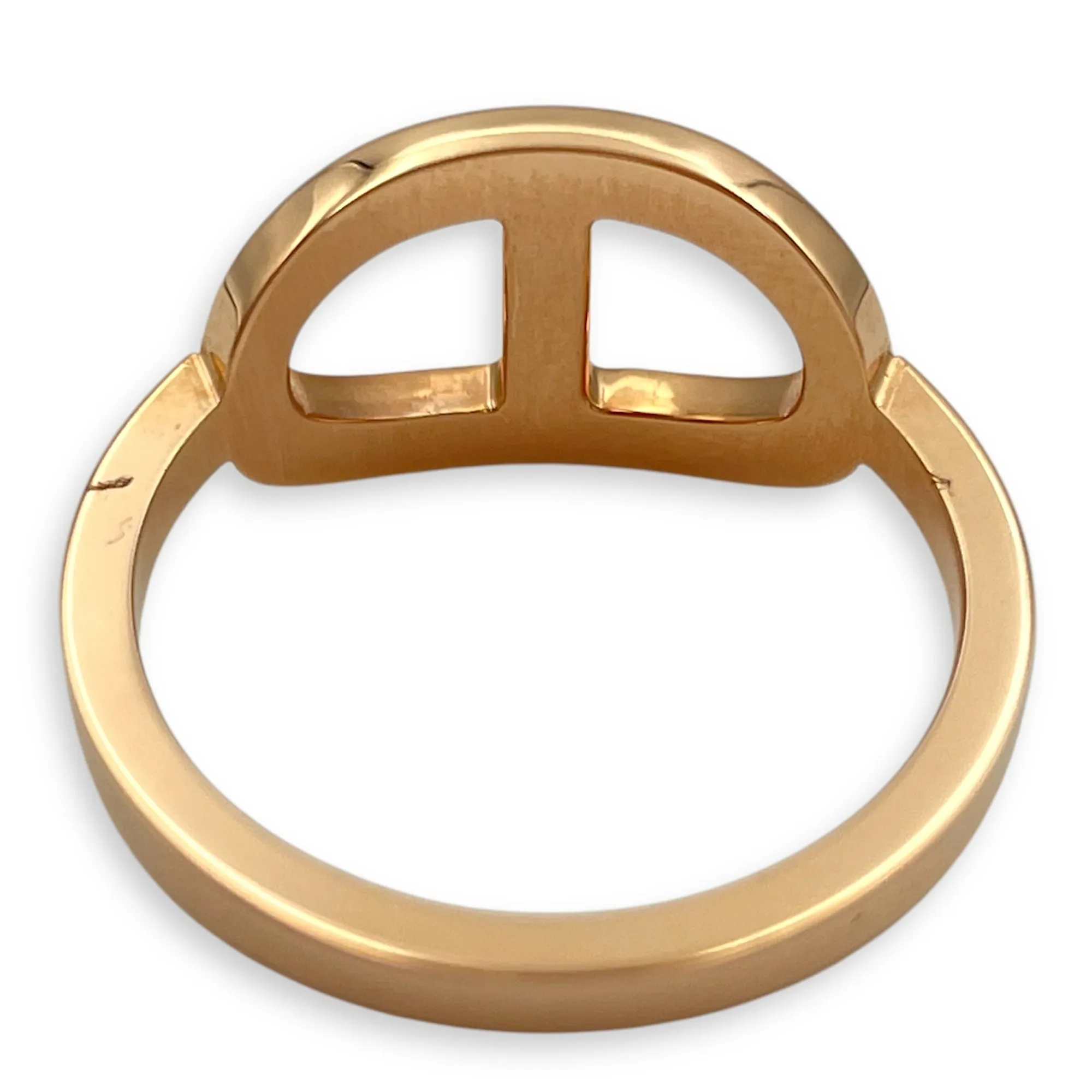 Chaine D'ancre Contour 53 Ring in Rose Gold Hardware