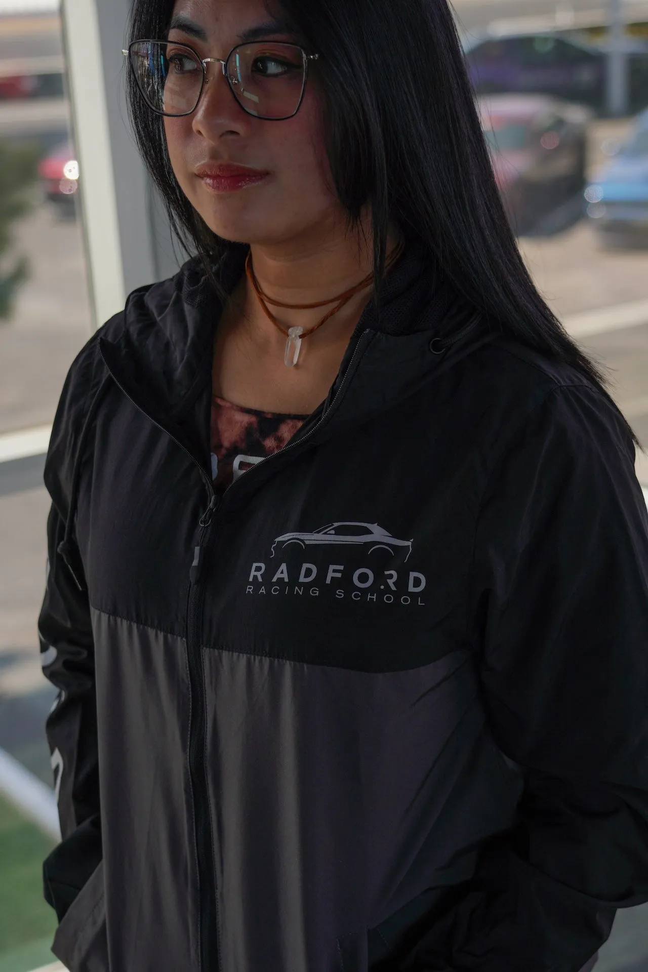 Challenger Zip-Up Windbreaker Graphite
