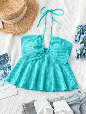 Cherry Vibes: Top de Verano con Detalles de Mariposa