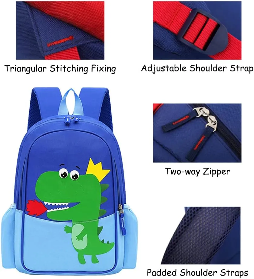 CHERUBIC Toddler Backpack, Kids Travel Backpack, Waterproof Cute Small Preschool Backpack Cartoon Daycare Bag
