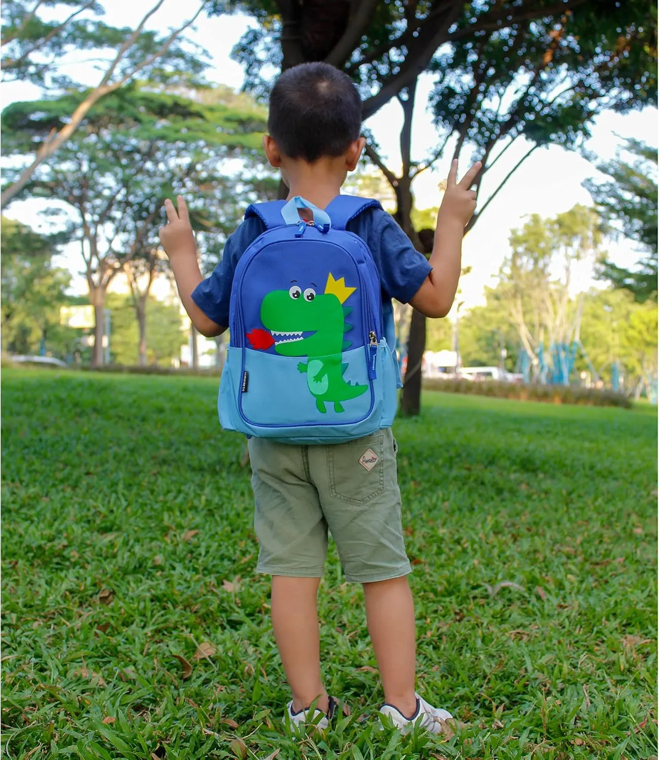 CHERUBIC Toddler Backpack, Kids Travel Backpack, Waterproof Cute Small Preschool Backpack Cartoon Daycare Bag