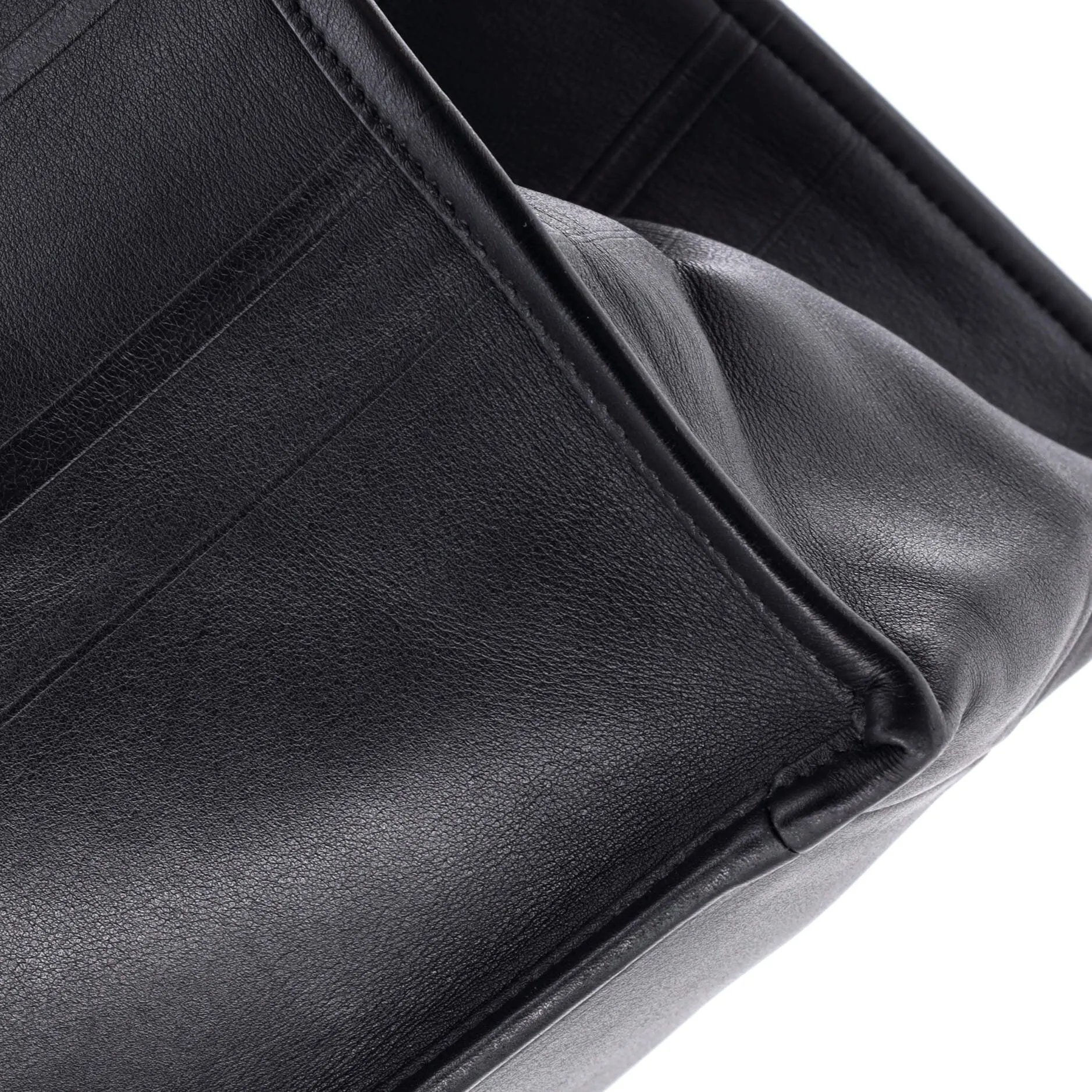 Christian Dior Book Tote Embossed Leather Medium