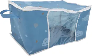 Ciieeo Wardrobe Storage Bin Quilt Organizer Double Handles Storage Bag for Blankets
