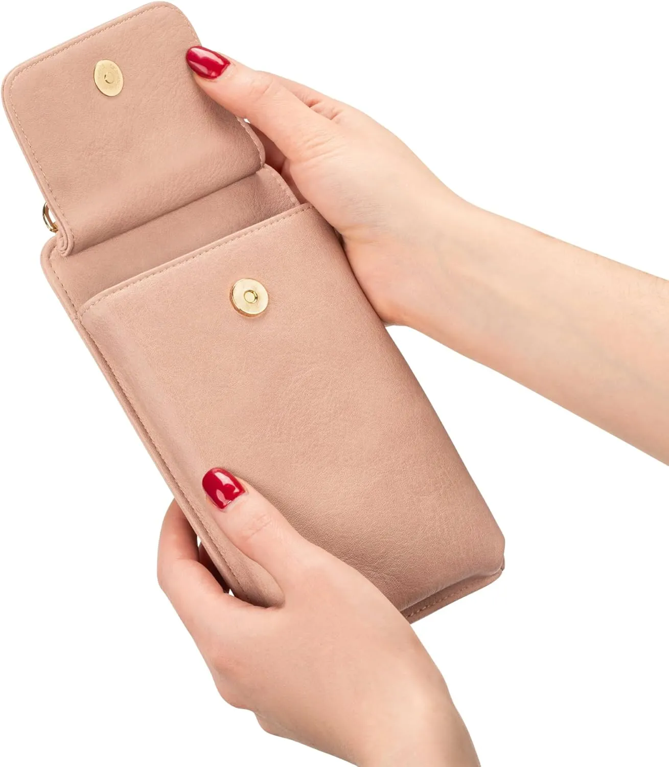 Claasico Womens Crossbody Wallet & Phone Case | iPhone/Samsung/LG Magnet Cell Pouch & Handbag