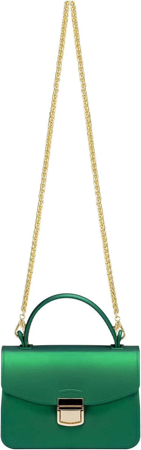 Clutch Purses for Women Jelly Small Crossbody Bags Formal Evening Bags Top Handle Purses for Women Mini Tote Bag