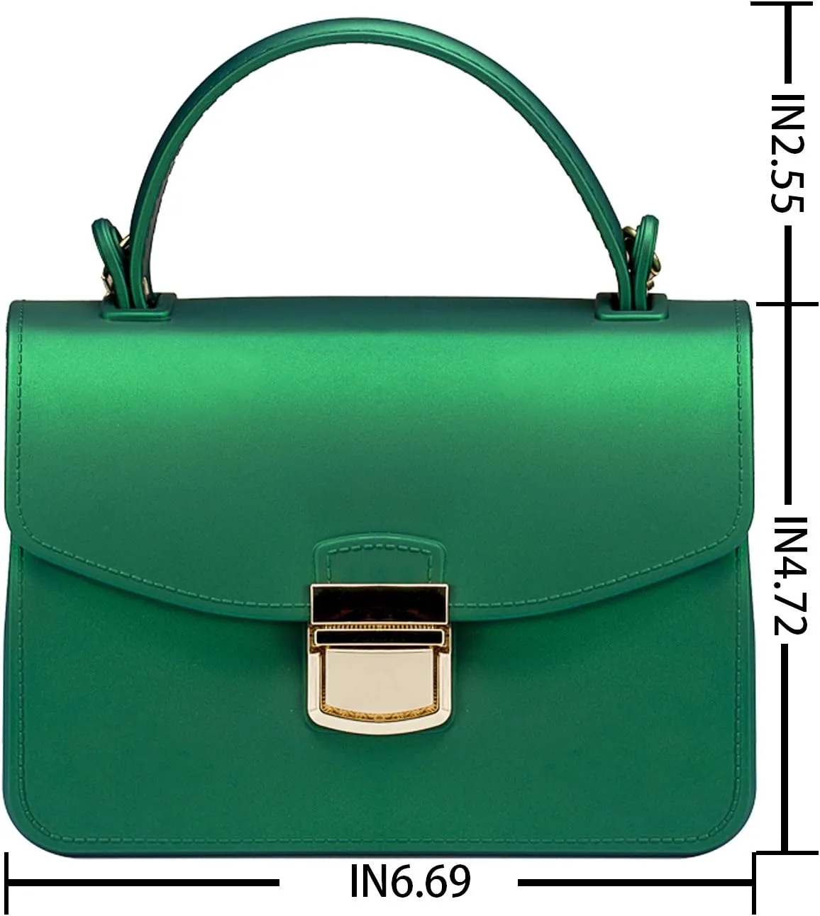Clutch Purses for Women Jelly Small Crossbody Bags Formal Evening Bags Top Handle Purses for Women Mini Tote Bag