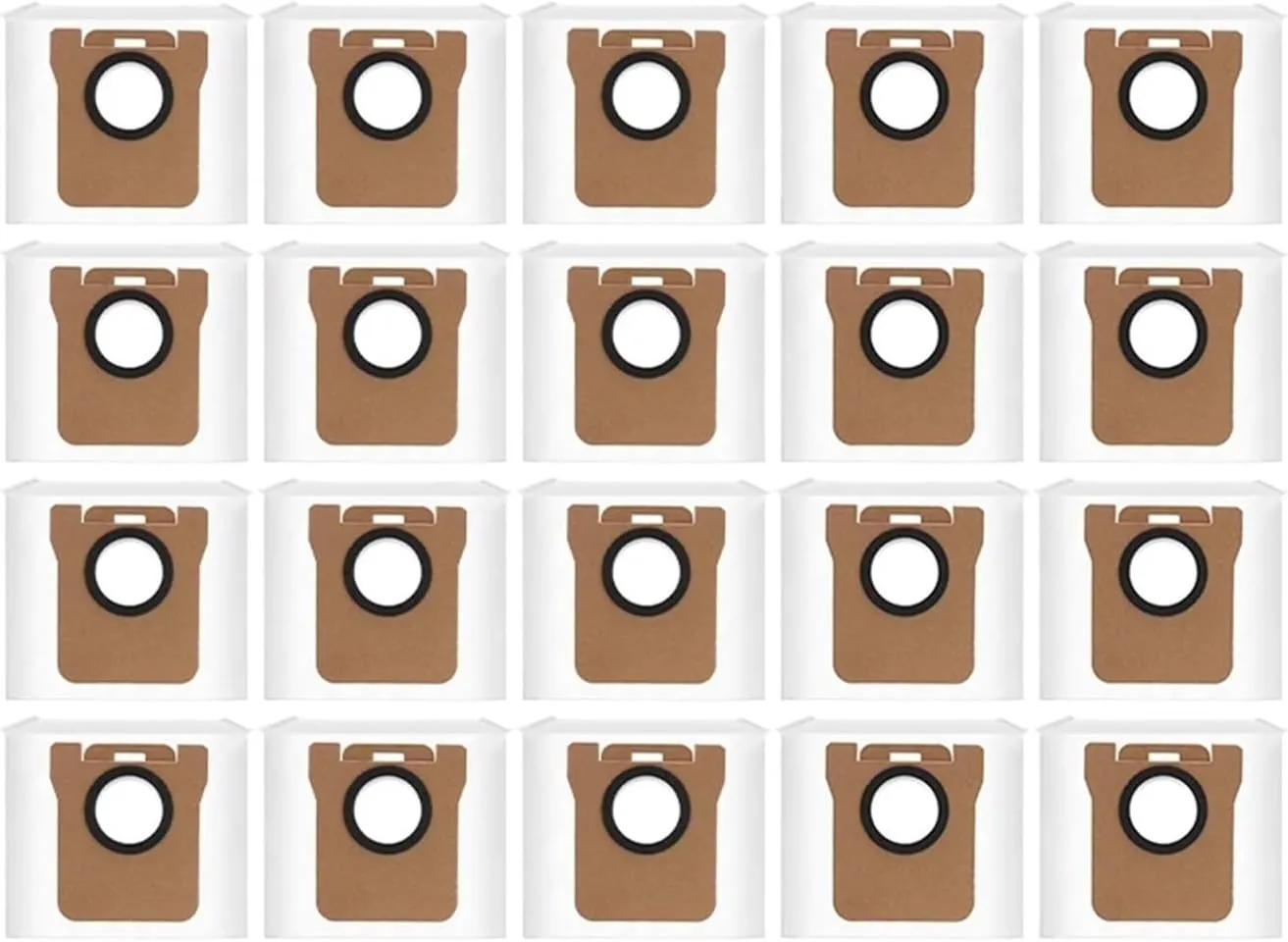 Compatible for Dreame L20 Ultra L10s Ultra S10 S10 Pro. Vacuum Cleaner Bag Accessories(40pcs)