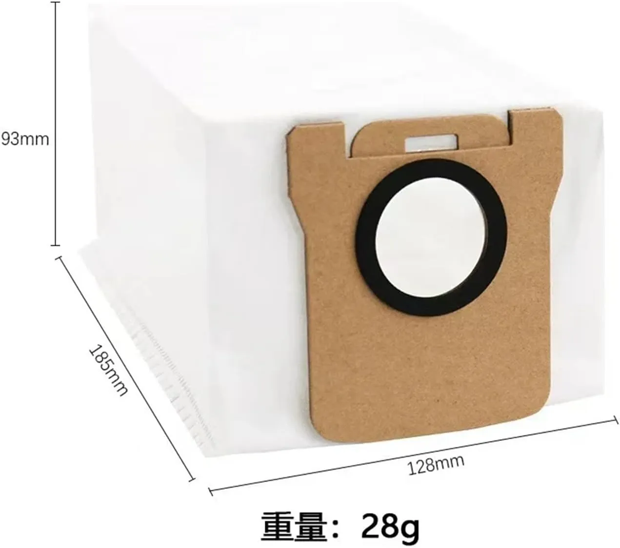 Compatible for Dreame L20 Ultra L10s Ultra S10 S10 Pro. Vacuum Cleaner Bag Accessories(40pcs)