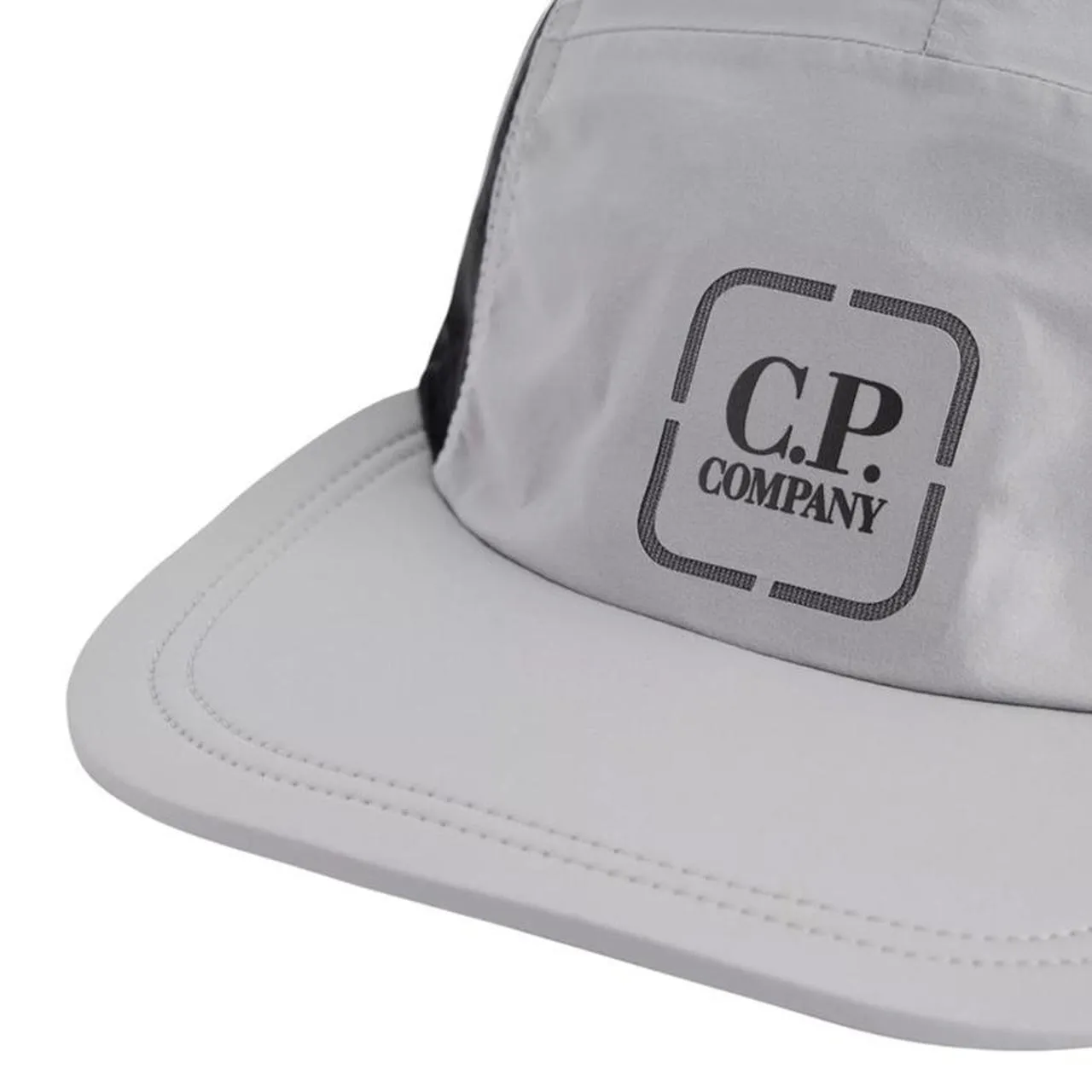 CP Company Metropolis Mesh Panel Logo Print Nylon Cap