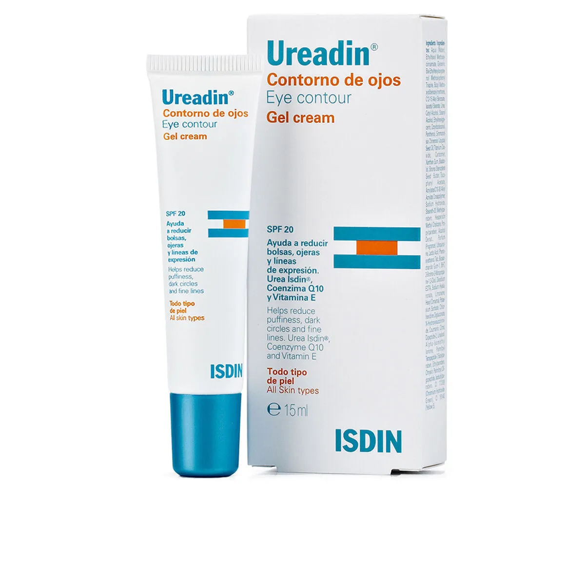 Cream For Eye Area By Isdin Ureadin Spf 20 Anti-Eye Bags 15 Ml 15 Ml