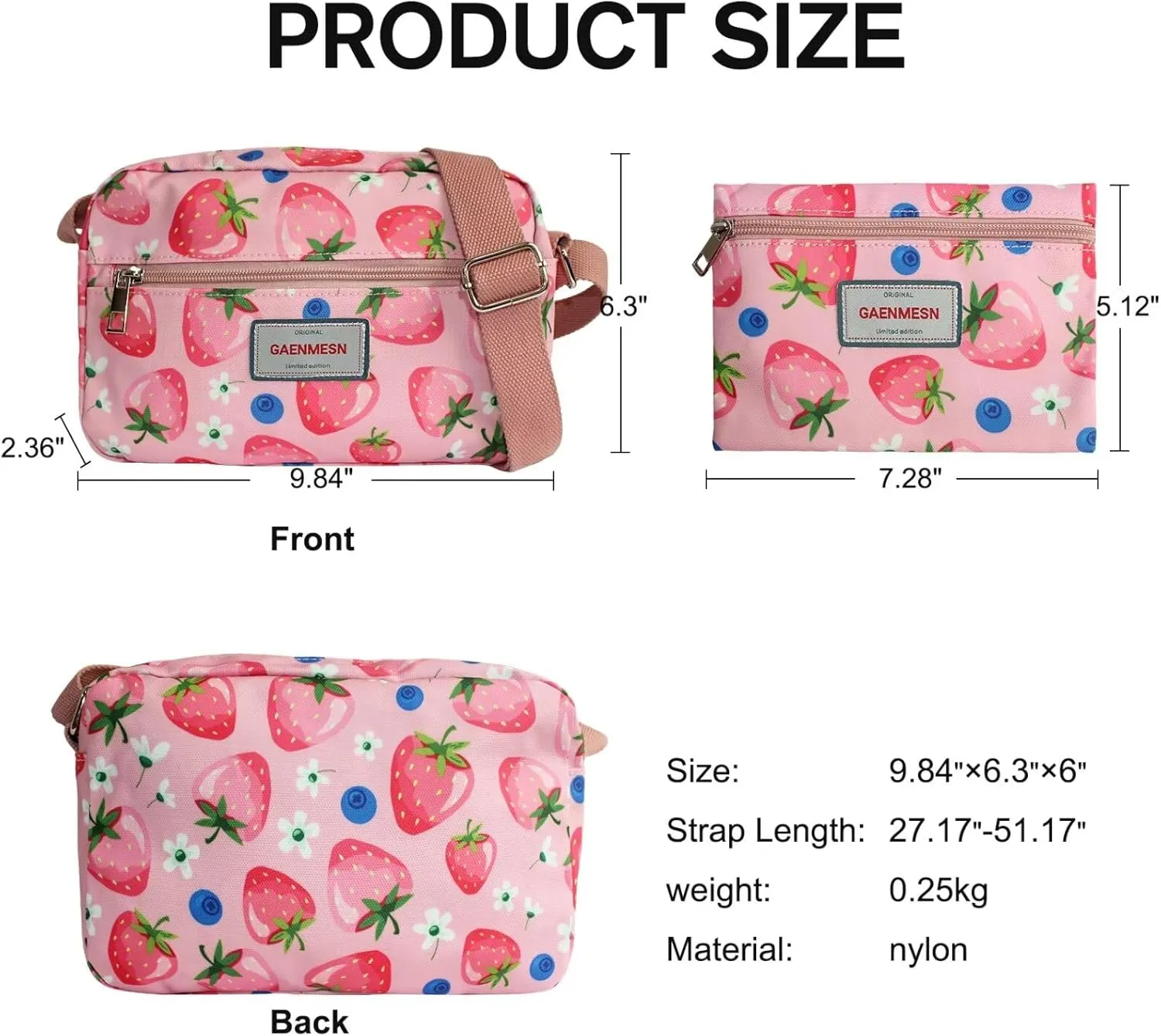 Cross body Bags for Women Lightweight Mini Crossbody Bags Everyday Bag Small Purses Travel Shoulder Bag Ladies Handbags